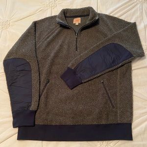 J.Crew men’s fleece quarter zip